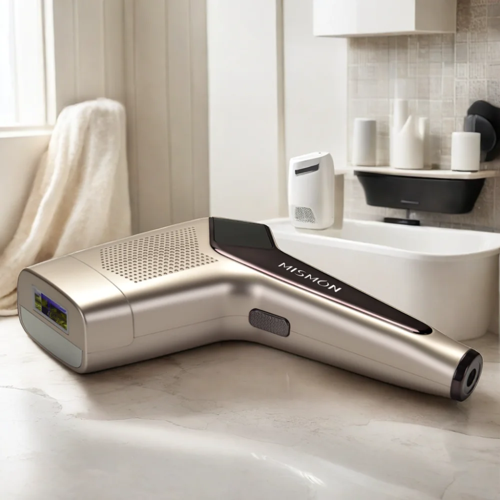 MISMON Painless Home IPL Machine Ice Cool Epilator for Permanent Hair Removal for Both Men and Women