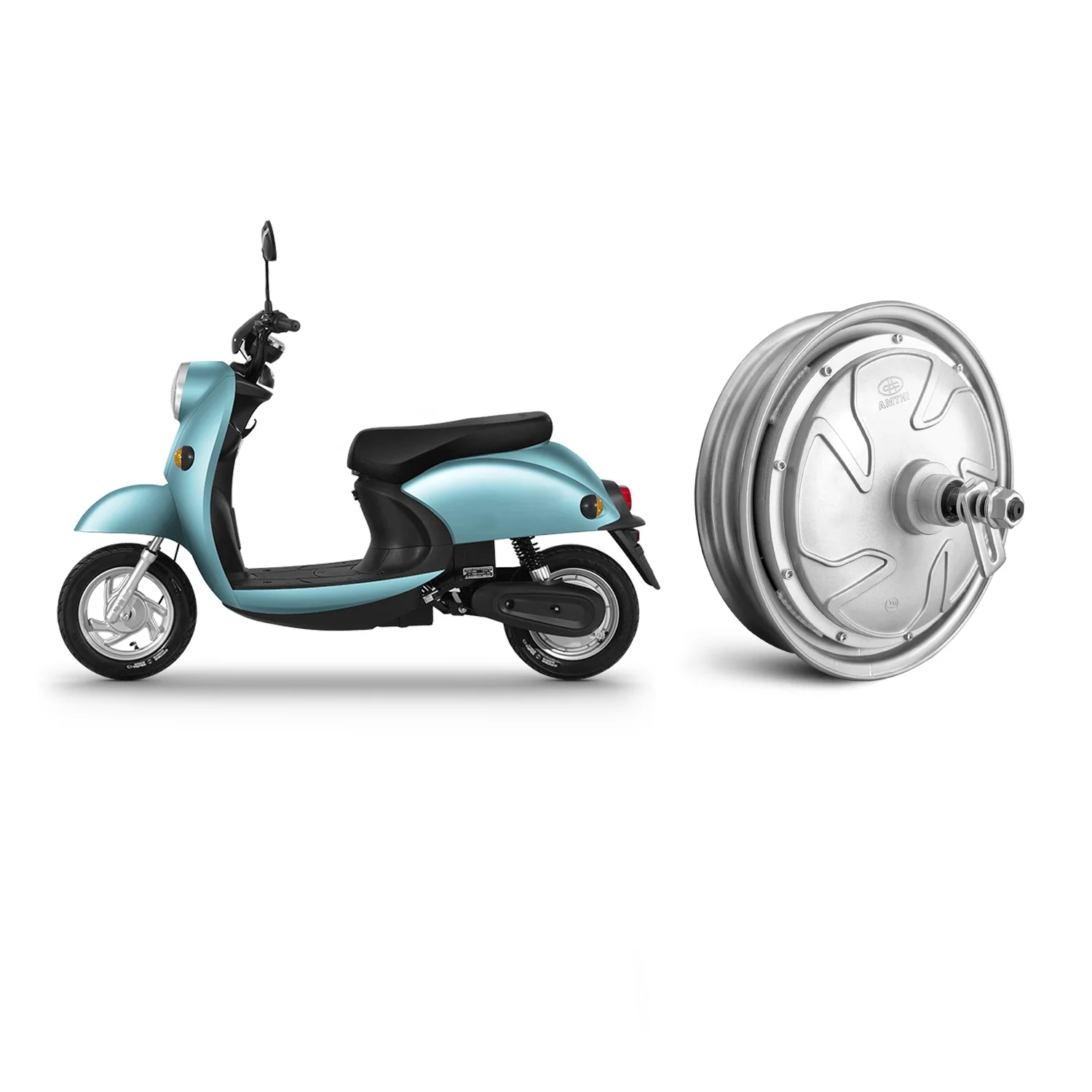 China three shaft 10 inch brushless dc 20000w wheel hub motor