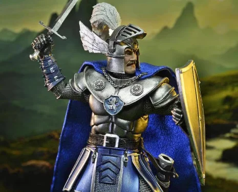 NECA Doll  Model Box toy action figure Dungeons and Dragons Fortress Knight