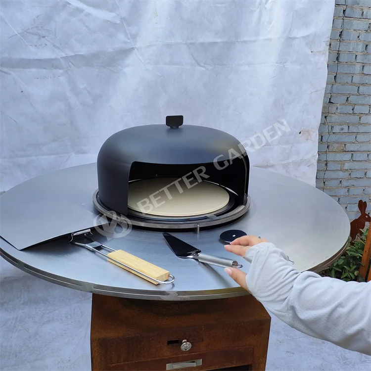 pizza oven commercial wood fire pizza dome pizza stove bbq set bbq tools