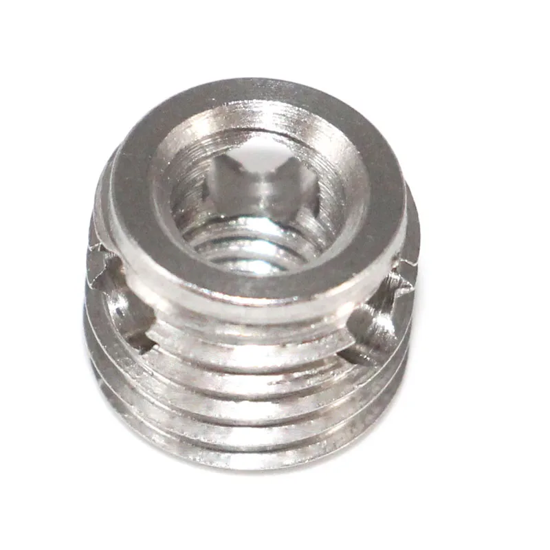 Hot Selling Stainless Steel M6-M10 Three Hole Self Tapping Thread Insert