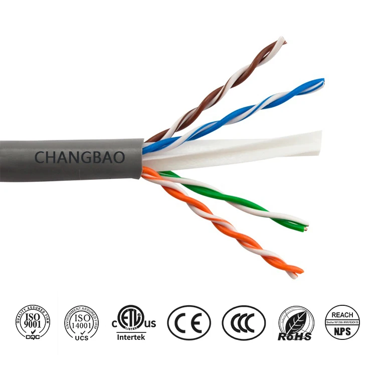 Коммуникационные кабели Changbao, прохождение теста, локальная сеть, ethernet utp cat 6 кабель