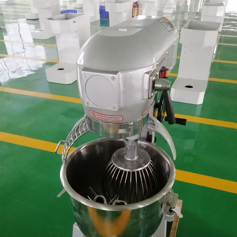 20L Planetary Mixer Industry Commercial Flour Cake  Spiral Dough Mixer For Bakery