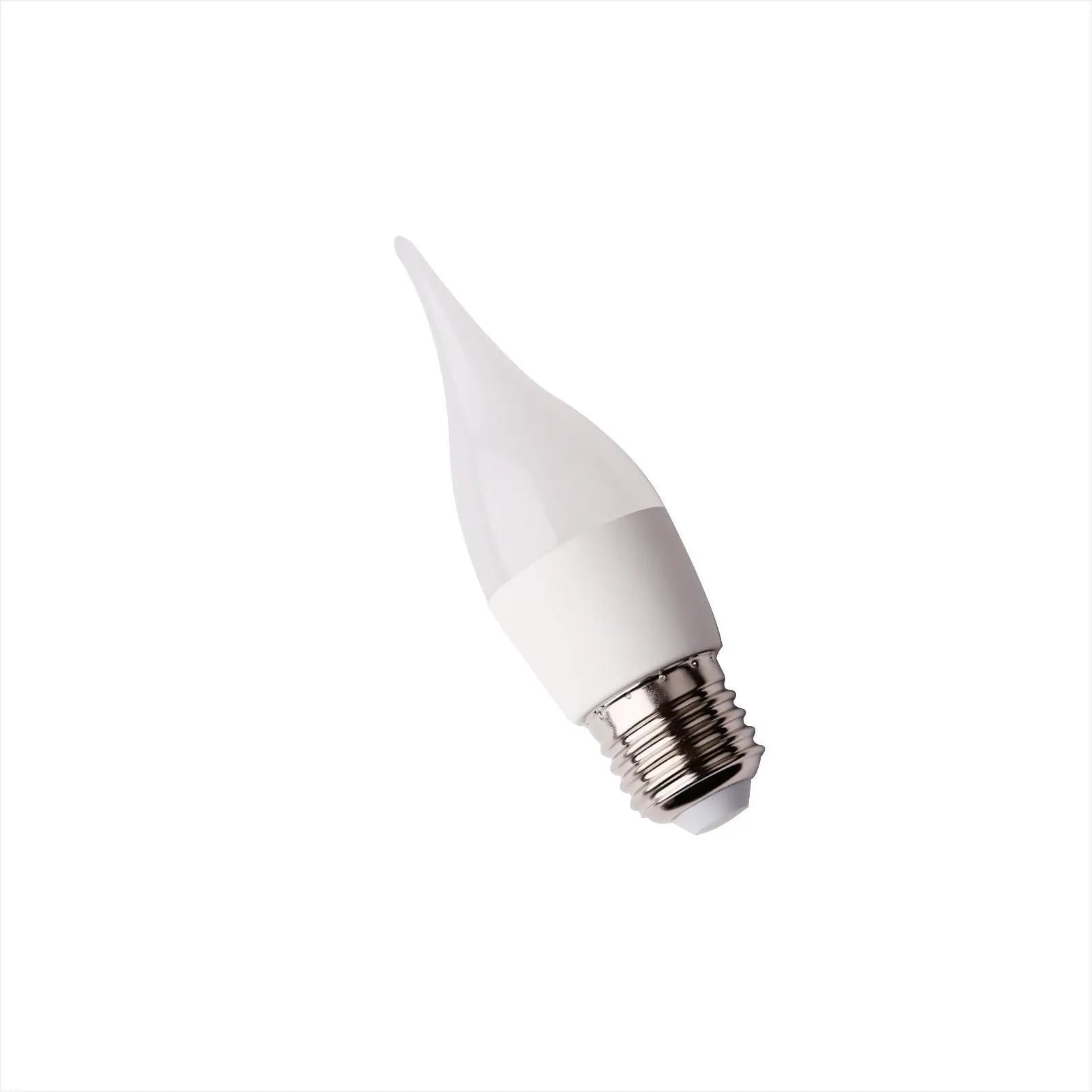 LED Candle Bulb Lamp CA37 3W 5W 7W PC Cover Fire Flame Candle Bulb Energy Saving Lamp Replacement