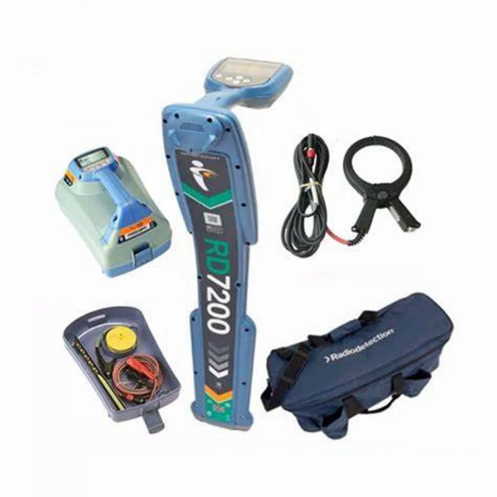 Radiodetection  RD7200 pipe and cable locator underground cable fault locator and  TX-10 + A -frame option  + probe rod  option