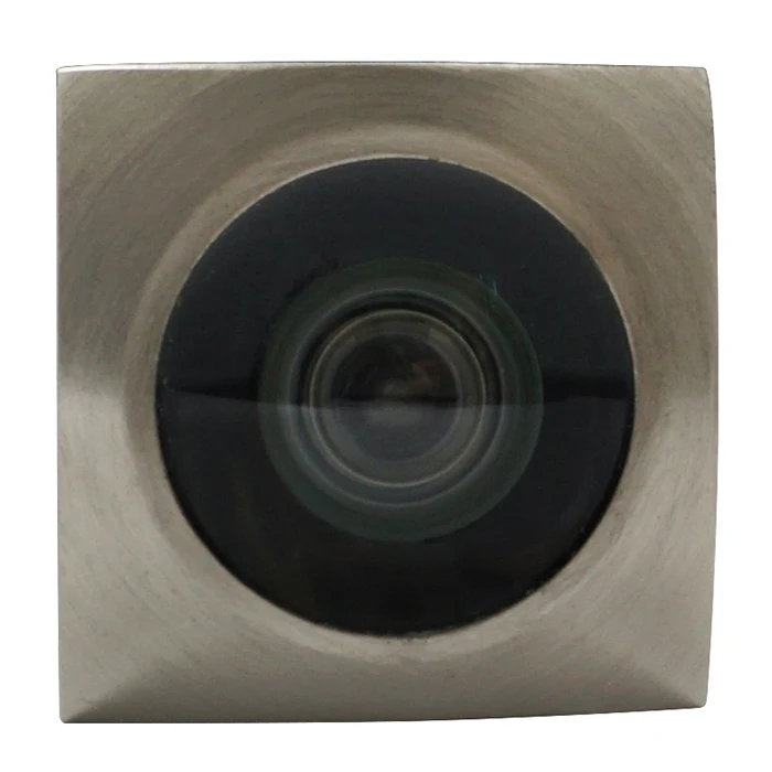 Wide Angle Square Type Door Peephole Viewer, Hyland OEM DV11  Brass Material  Wooden Door Viewer