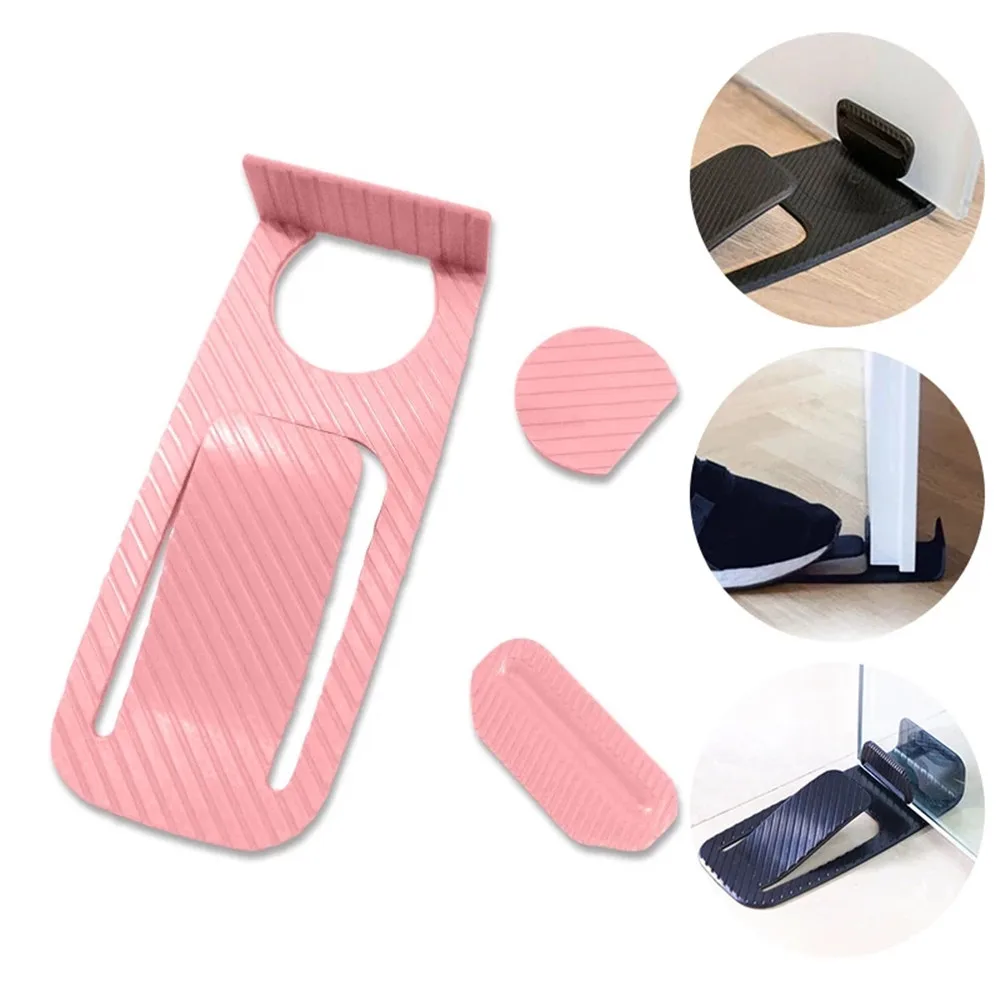 Safety Protector Creative Door Open Wedge Shaped Holder Safe Floor Door Stopper Multi-function Door Stopper