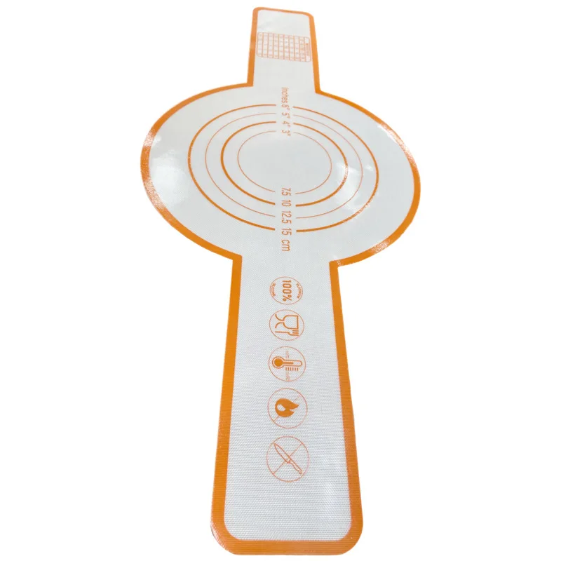 New Design Non-Stick Silicone Mat for Baking Sheet Silicone Bread Mat Dough Bread Sling Baking Liner for Dutch Oven