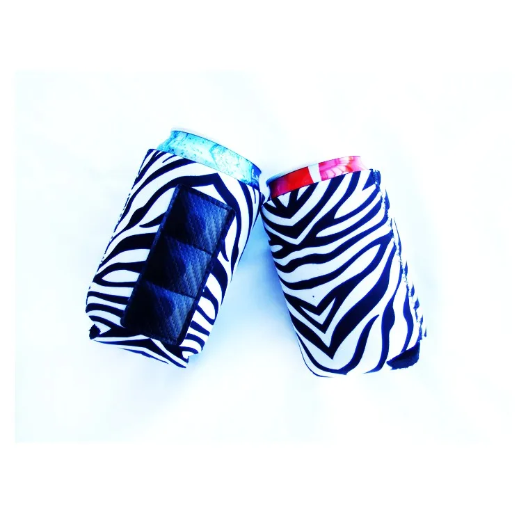 Wholesale Beer Can Sleeve Blank In Bulk Silk Screen Printing Foam Neoprene Can Cooler Blank Sublimation Coolies With Logo