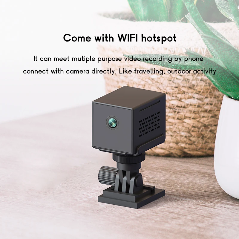 Built-in Microphone Speaker Small Size 1080p Usb   Ap Ip Alerts Cctv Wifi  Ip Camera