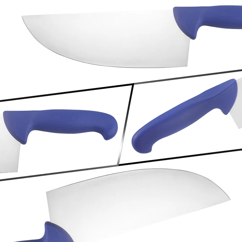 Ergo Grip Trimming Cleaver Butcher Knife with Nylon Handle