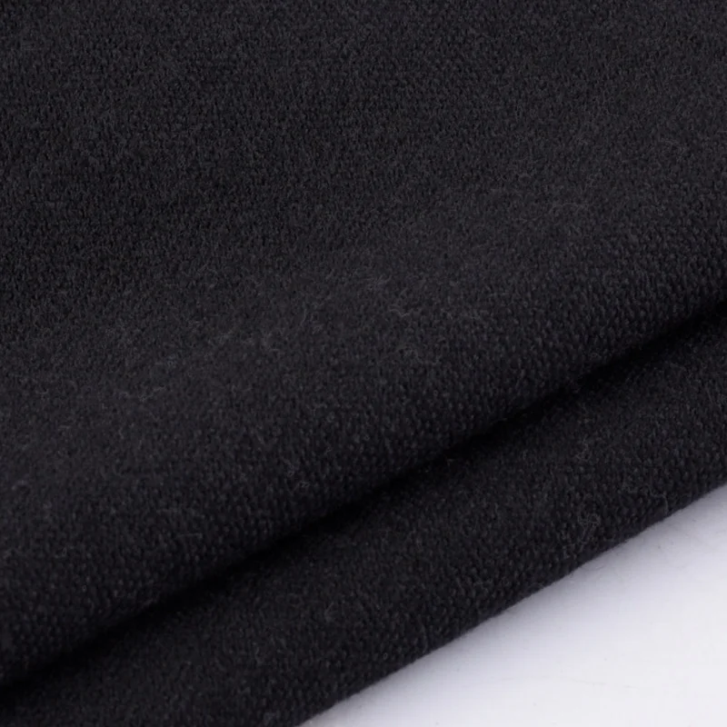 black 16oz 16 oz  polyester cotton canvas fabric for tent shoes bags making
