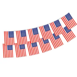 Wholesale Double Side Printing Spain bunting String Flags for World