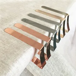 Table Cover Clamps Picnic Tablecloth Clip Stainless Steel Tablecloth Holders Home Hotel Restaurant Table Decoration Part