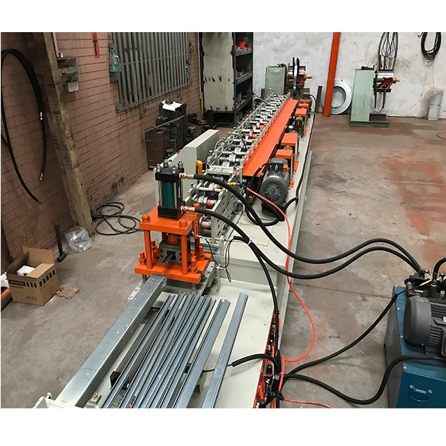 Pallet Rack Roll Forming Machinemachin Door Roll Up Profile Make Machine Stud Making Machine