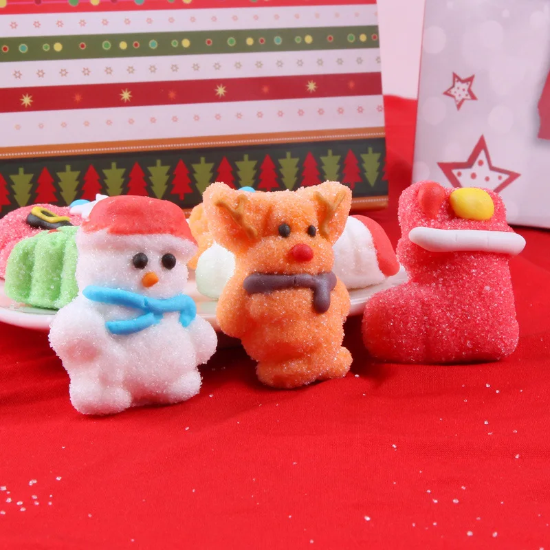 Christmas Boots Shaped Candy Packaging Bags Candies and Sweets