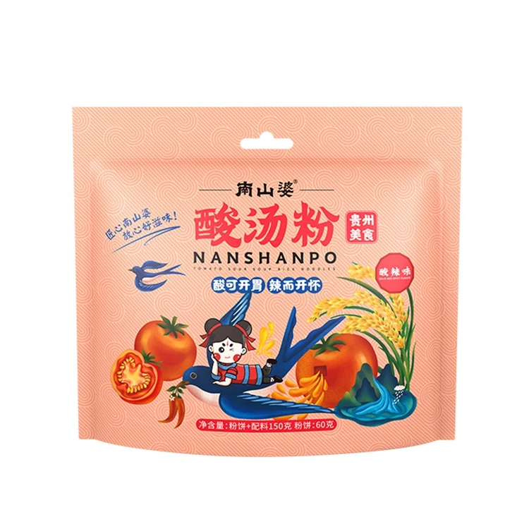 NANSHANPO Guizhou Tomato Soup Base Instant Delicious Hot And Sour Rice Noodles