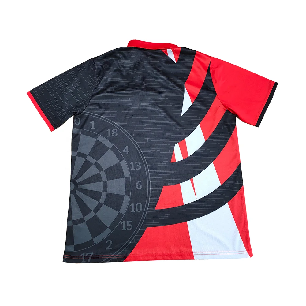 Custom Personalised Design Pocket Polo Shirt Ladies Mens Sublimation Dart Shirts With Zipper