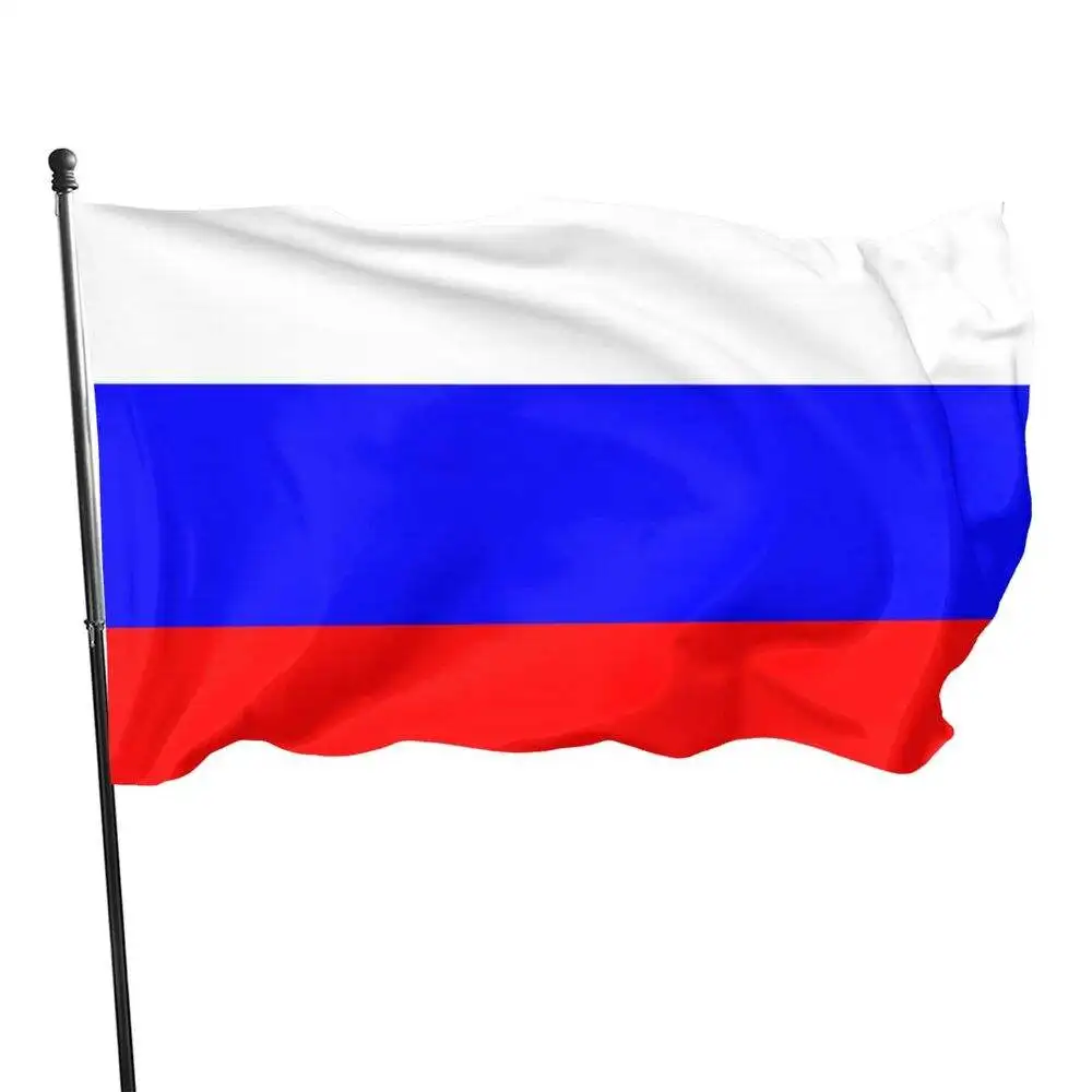 90x150 см российский флаг Российской Федерации белый синий красный
