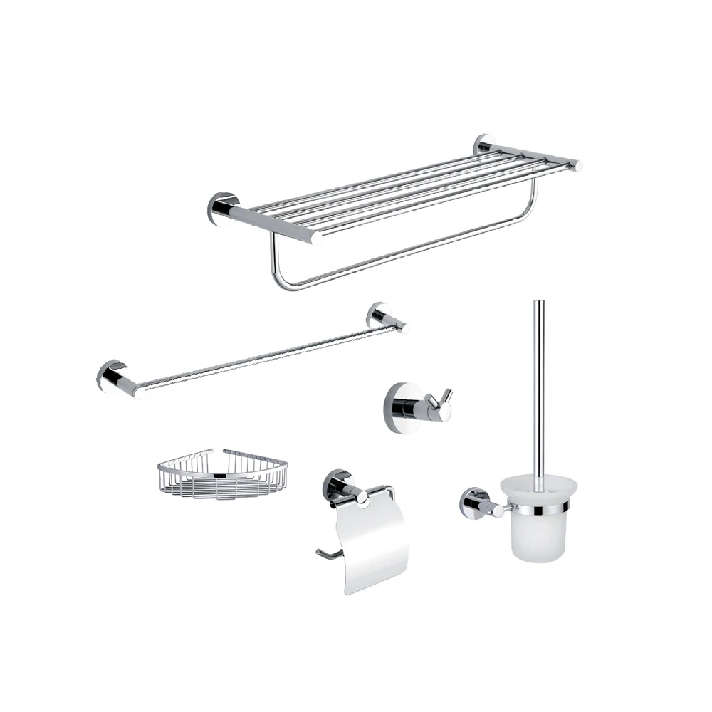 Foshan Brass  Towel Bar Mounting Bracket Luxury Bathroom Accessories Gold Toilet Paper Holder With Phone Shelf