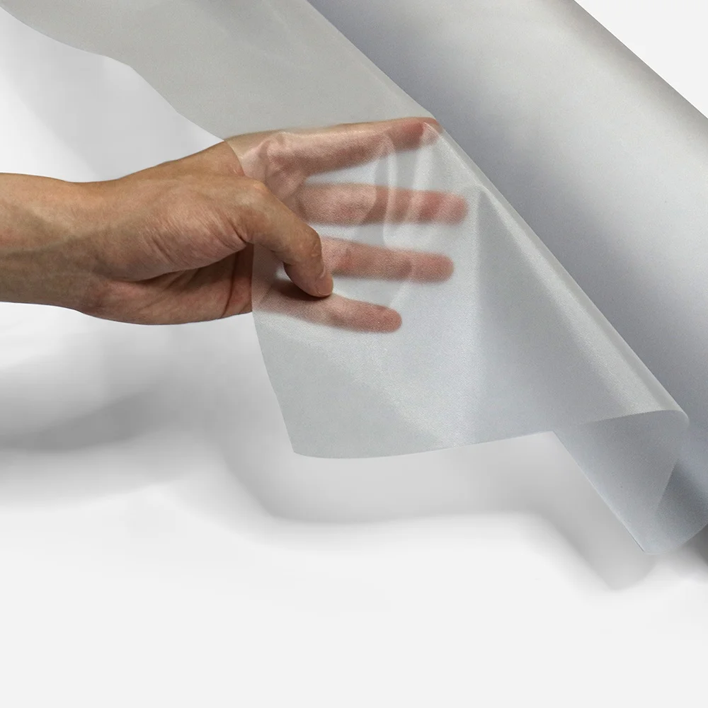 Glass protective plastic PVC soft film emboss translucent PVC sheet