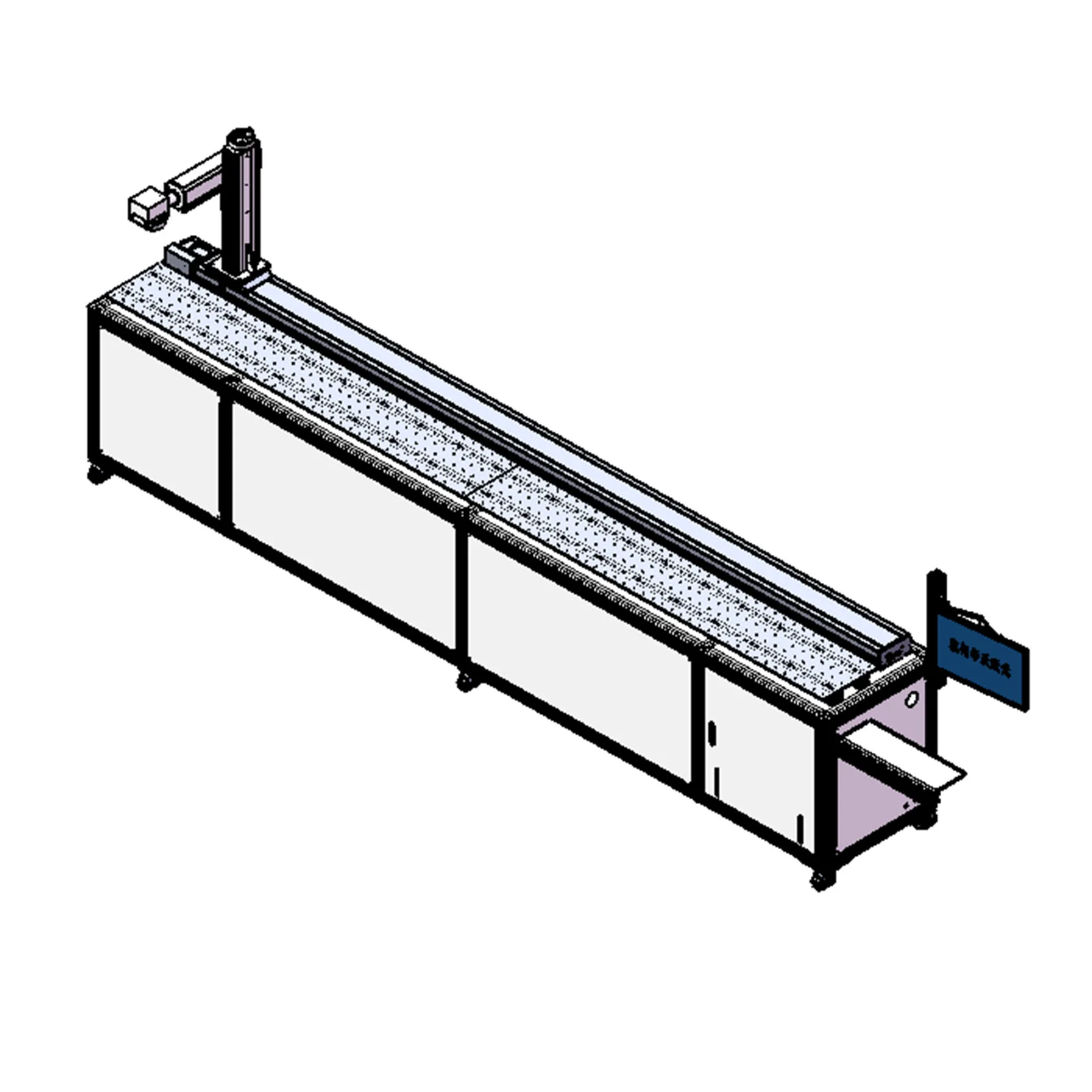 3m Marking Line Machine the Latest Technology High-grade Laser Marking Machine