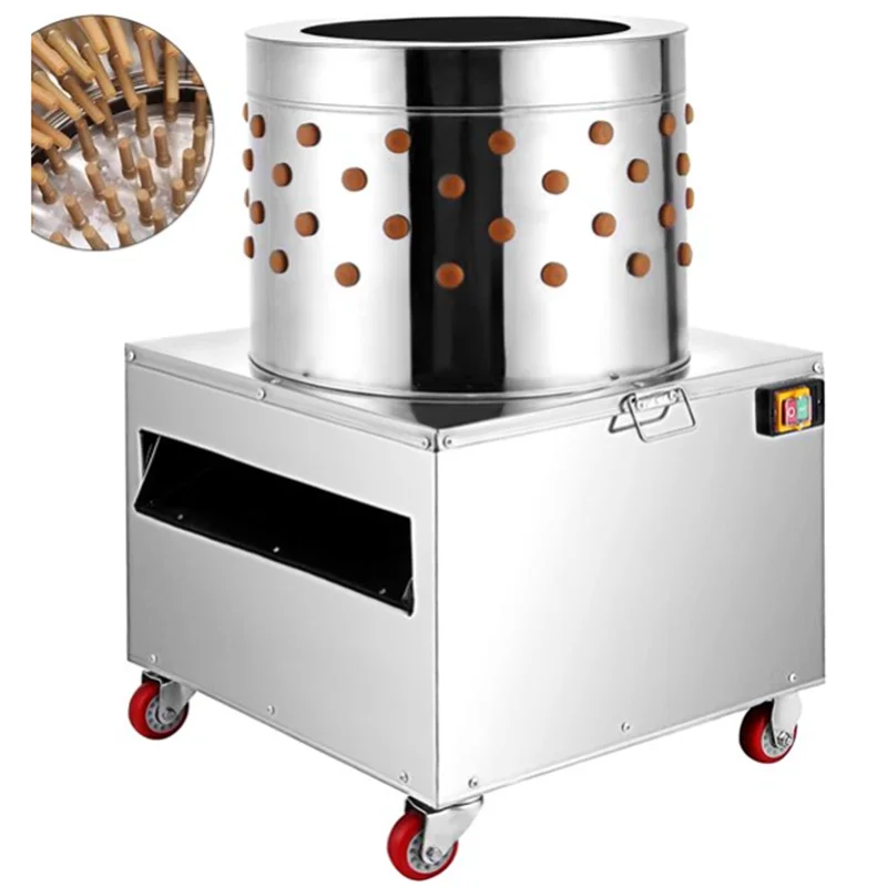 40Cm Commercial Chicken Defeathering Machine Automatic Chicken Flucker Feather Plucking Poultry Plucker Finger For Sale