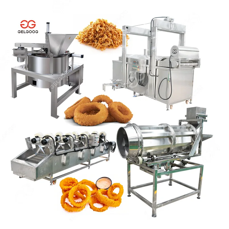 Fried Shallot Fryer Production Onion Petals Frying Machine Industrial Frying for Onion