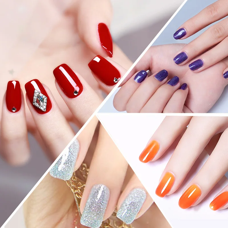 Wholesale 1kg Nail Art UV Gel Polish Private Label Soak Off UV Gel Nail Polish Halal Wholesale Nail Gel Polish