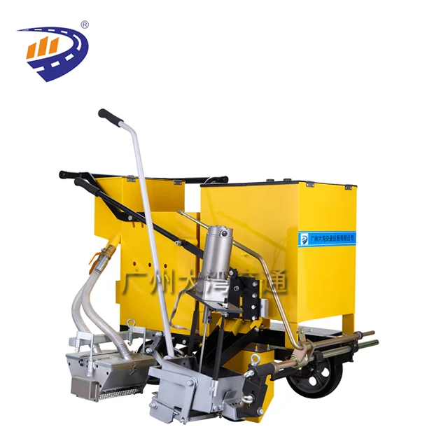 Двухкомпонентная машина для маркировки дорог с двусторонним расширителем стеклянных бусин, производство Китай