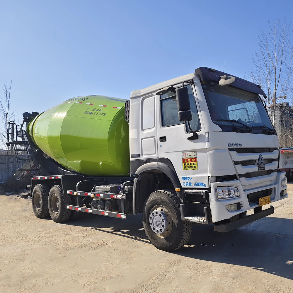 Hot-Selling Mobile Mixing Transportation Howo 6x4 Concrete Mixer Truck 8 Cubic Meters With Hydraulic Motor