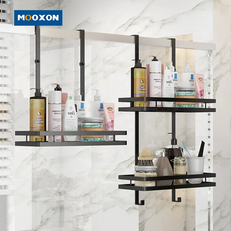Подвесная полка для ванной комнаты, полки из нержавеющей стали для хранения шампуня, мыла