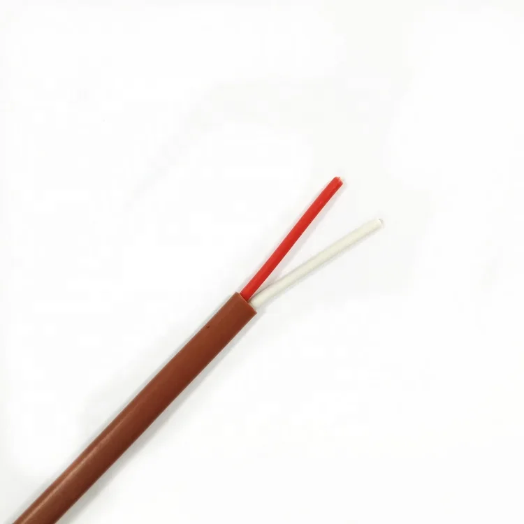 hvac systems CL2R or CL3R 2C 18AWG solid bc conductor brown pvc Thermostat cable for Thermostat