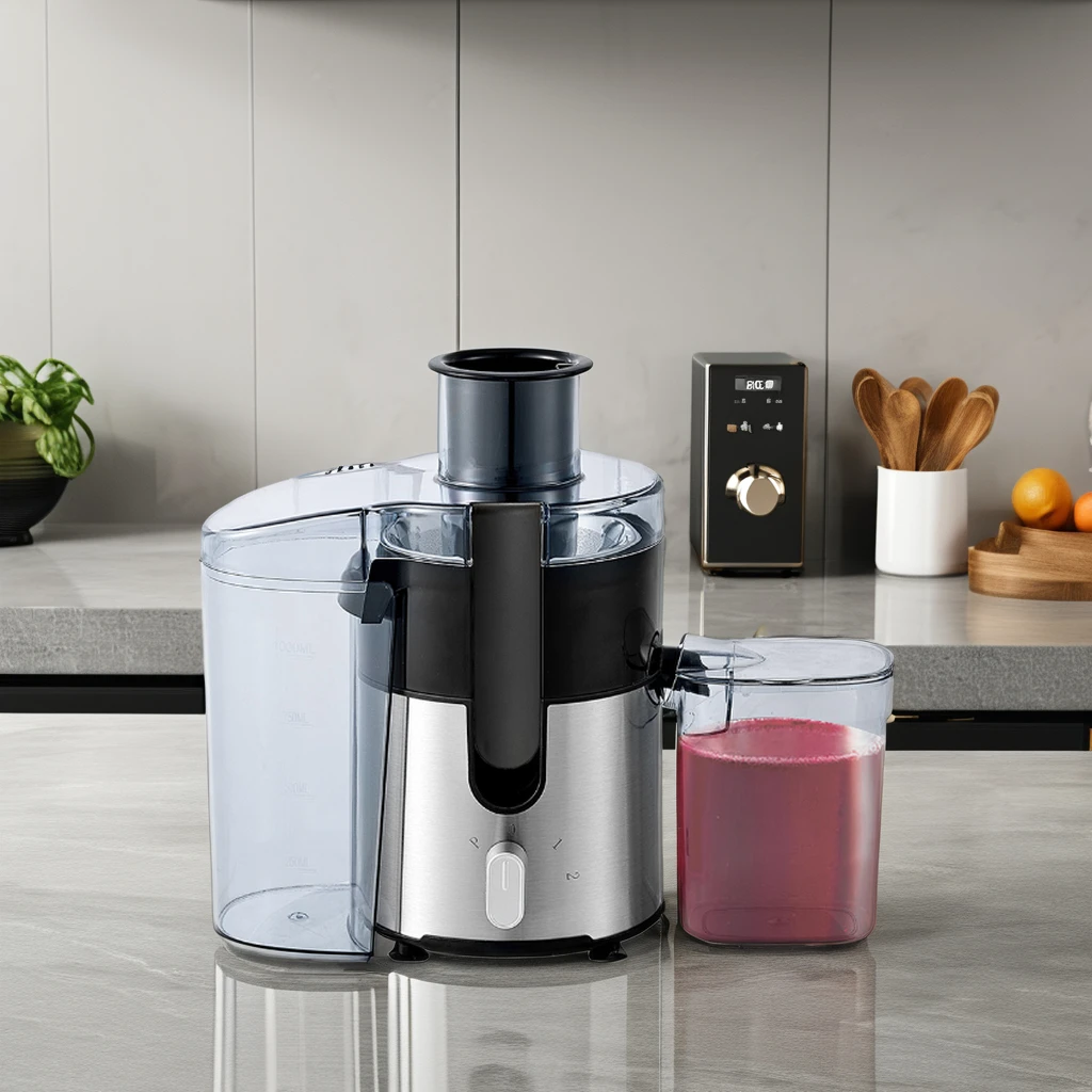 High Quality Powerful Stainless Steel Electric Juicer Juice Extractor Fruit Juicer