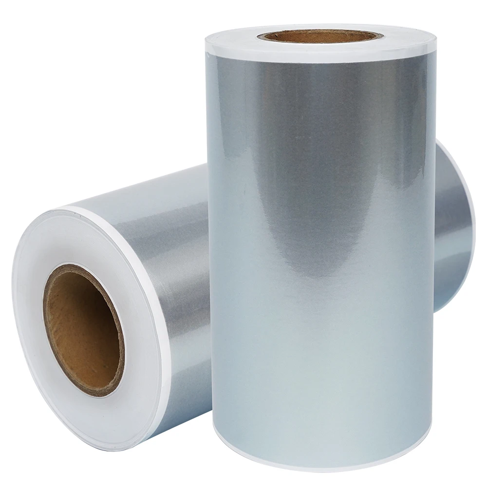 30cm 60cm Laser Silver Gold Foil Cold Transfer AB Printing Film Roll A B Gold UV DTF Film For UV DTF Printer