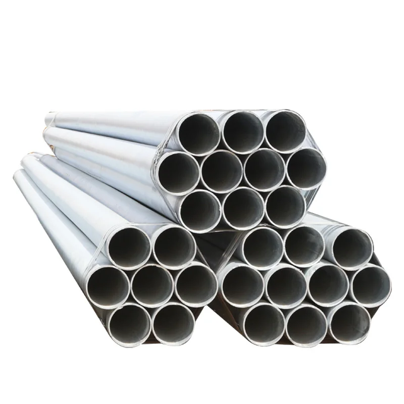 China manufacturing large diameter galvanized seamless steel pipe sch80 1/2 inch sch40 Zinc coated seamless steel pipe