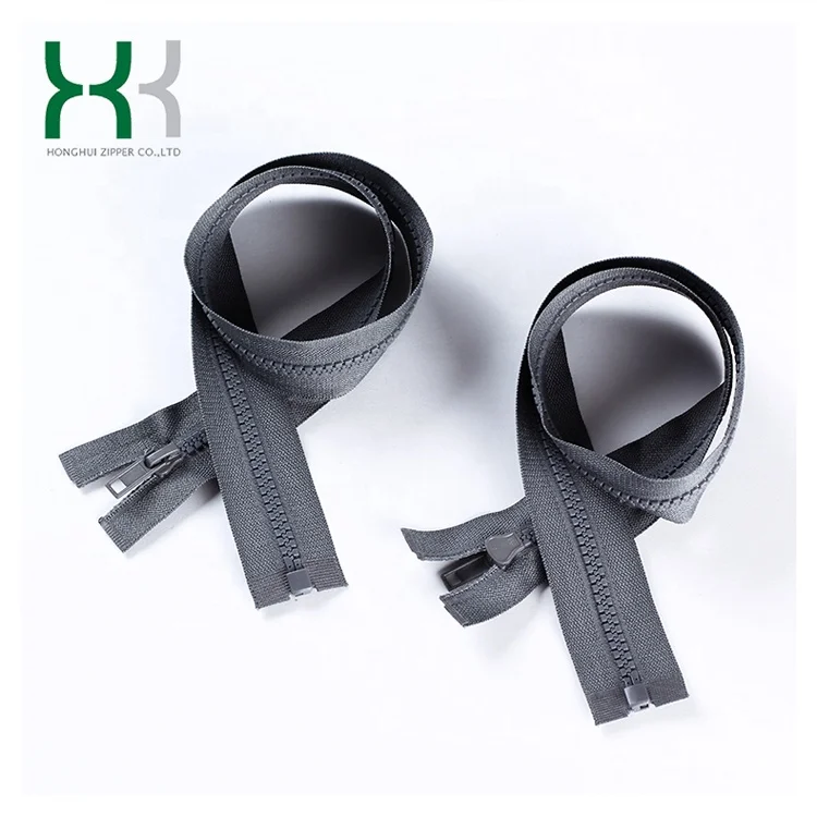 Wholesale quality guarantee open end type plastic zipper