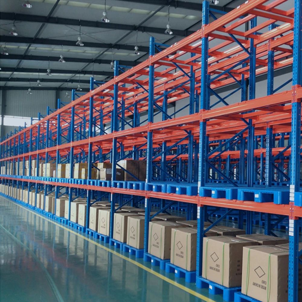 Factory direct wholesale price heavy pallet rack warehouse storage low carbon steel boltless rack heavy steel frame