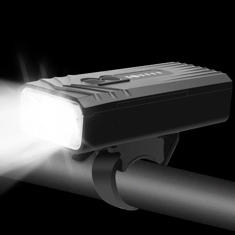 Bike Light Rainproof USB Rechargeable LED 2400mAh outdoor Front Lamp Headlight ABS Ultralight Flashlight Bicycle Light