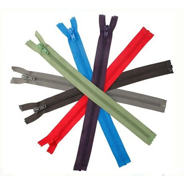 Customized Cheap Zippers Black Grey 5 Nylon Zippers Long Chain Plastic Nylon Zipper For Garments