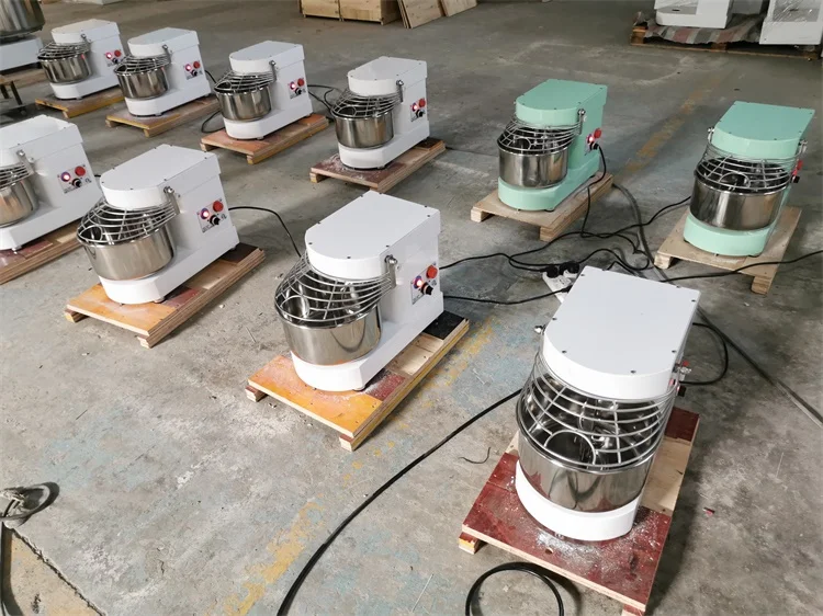 7L small spiral dough mixer DC motor with two speed reverse function 3KG flour capacity bread making machine bakery equipment
