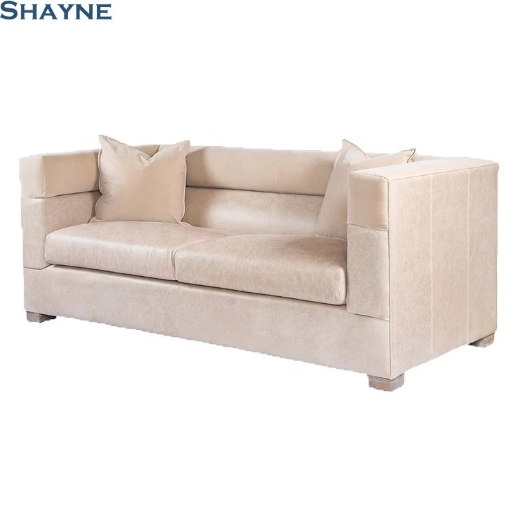 202410 collections Shayne Furniture ODM Excellent Luxury Customize Living Room corner sofa white leather modern loveseat
