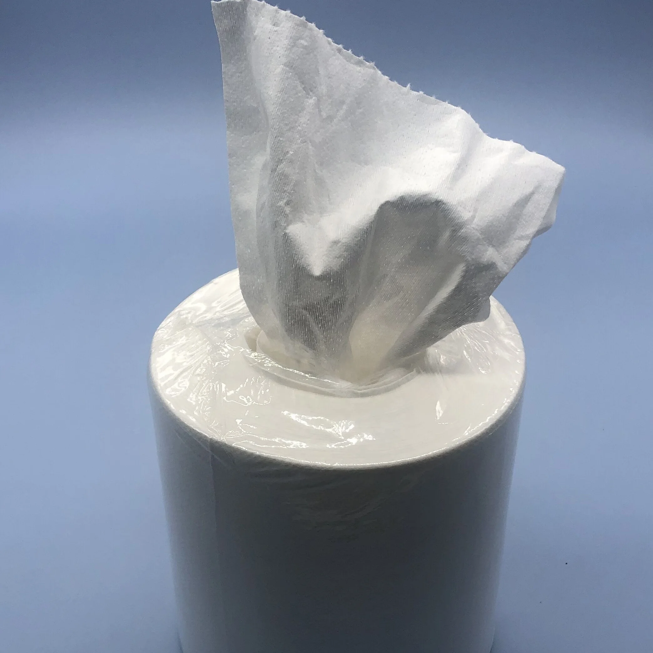 Material Wipes Viscose / Polyester Fabric Factory Wholesale Raw Material Spunlace Nonwoven Fabric For Wet Wipes $