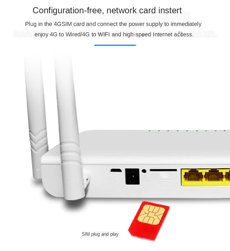  Roumanufacturer Самая низкая цена беспроводной маршрутизатор Wi-Fi Крытый 4G внутренняя CPE с Sim Слот оптовая продажа