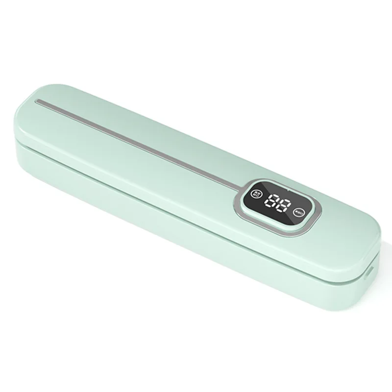 Household food preservation machine automatic vacuum sealer food small plastic sealing machine portable mini