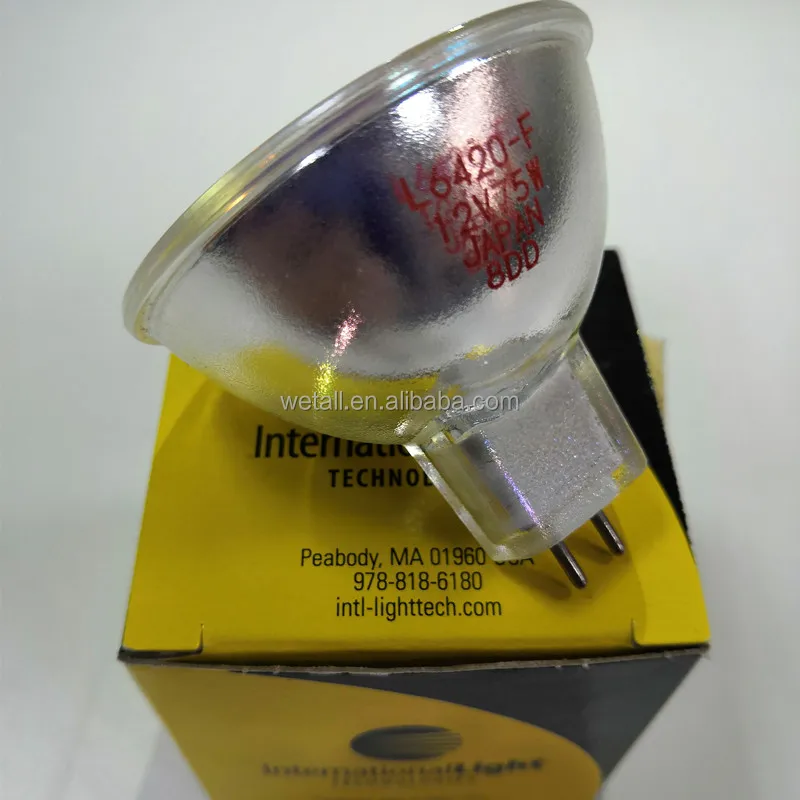 Original New ILT L6420-F 12V75W GX5.3 PCR detection ABI 7300 7500 fluorescence quantitative analyzer bulb