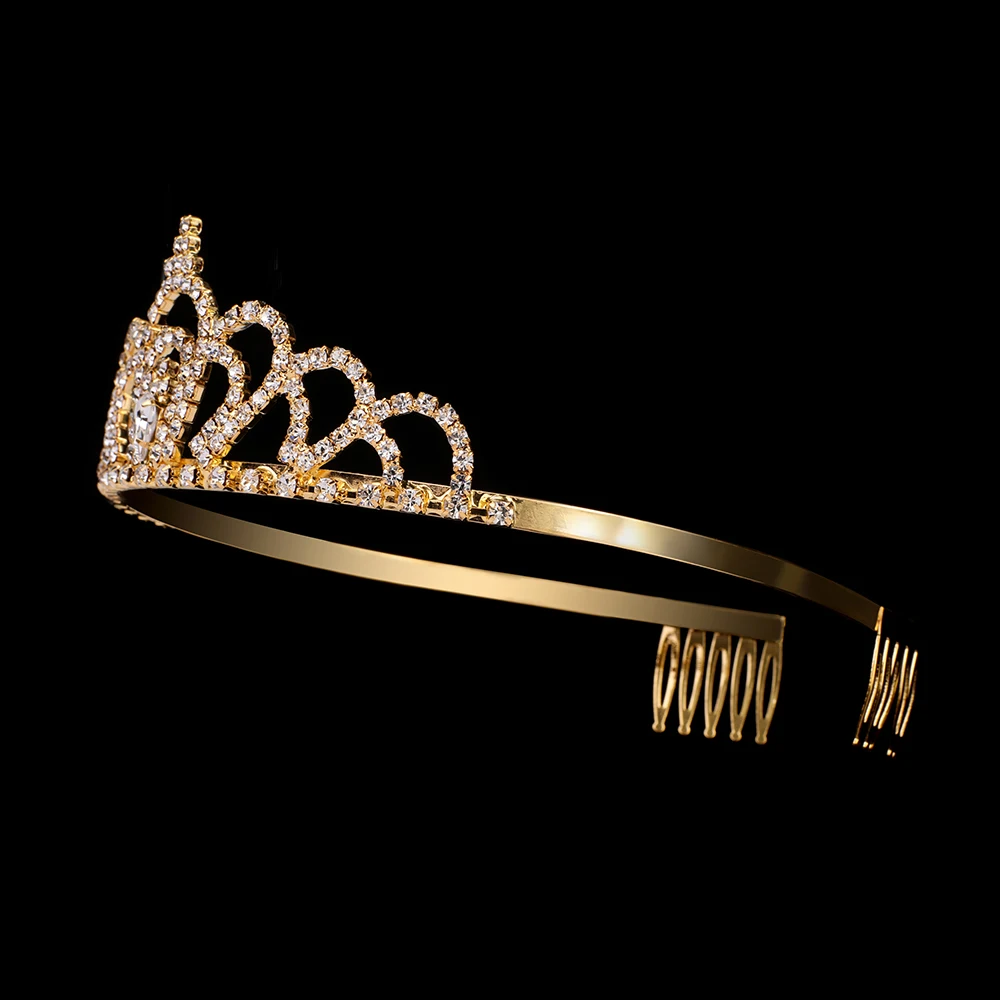 Fashion Bridal Crown Wholesale Pageant Crowns Tiaras Wedding Hair Accessories Tiara