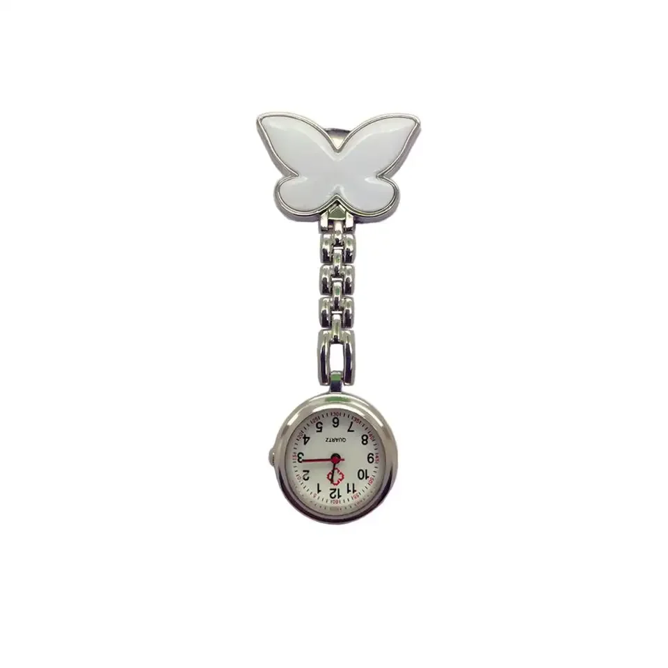 OEM&ODM ISO13485/CE SW-G05DW Butterfly Pattern Fashionable Metal Cheap Medical digital Nurse Watch