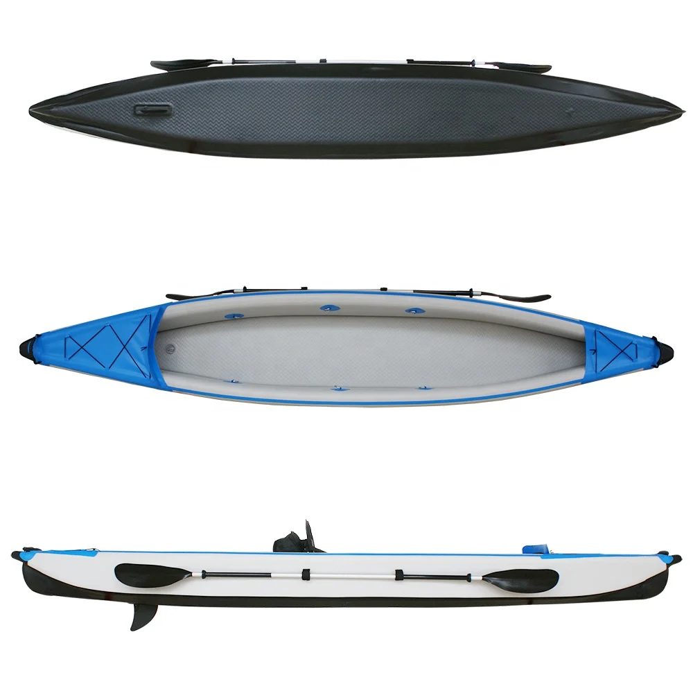 Surfking single person drop stitch Inflatable kayak canoe Boats kano for sale