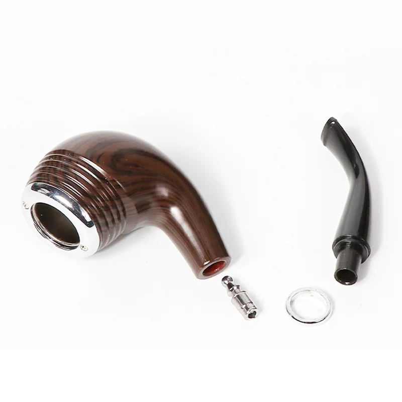 Futeng 607-1 New Resin Smoking Pipe in Stock Hand Smoke Pipe Tobacco Pipe Wholesale